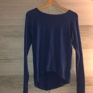 Ocean Blue Oversized Sweatshirt